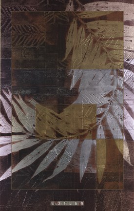 Framed Palm Frond 2 Print