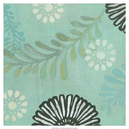 Framed Sea Scape II Print