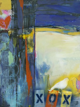 Framed Besame Mucho I Print