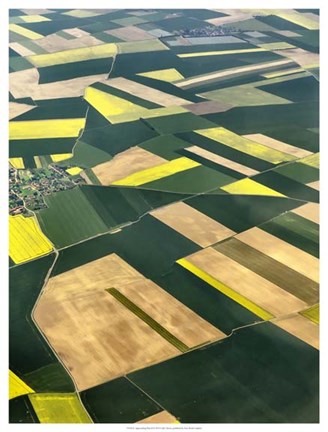 Framed Approaching Paris II Print