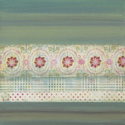 Framed Gift of Blooms II Print