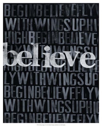 Framed Dream, Imagine... III Print