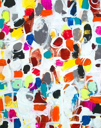 Framed Celebration I Print