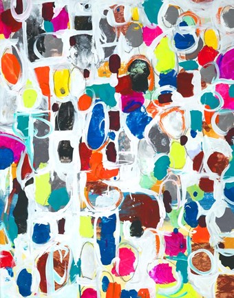 Framed Celebration II Print