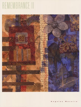 Framed Remembrance II Print