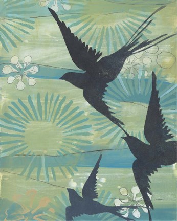 Framed Swoop II Print