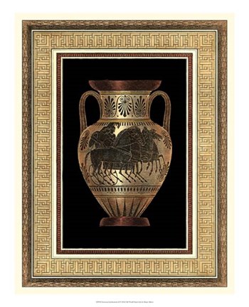 Framed Etruscan Earthenware II Print