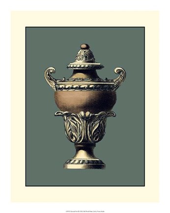 Framed Classical Urn III Print