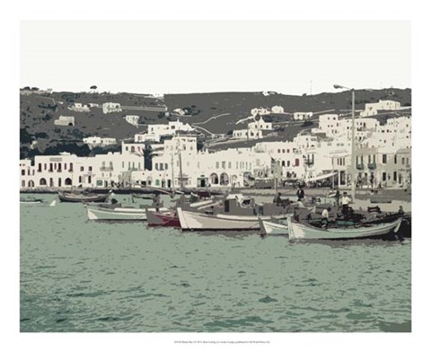 Framed Bimini Bay I Print