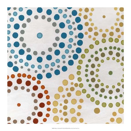 Framed Mosaic Mandalas II Print