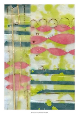 Framed Found Objects I Print