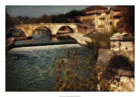 Framed Ponte Cestio Print