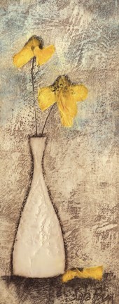 Framed Fleur I Print