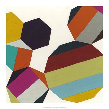 Framed Poly-Rhythmic II Print