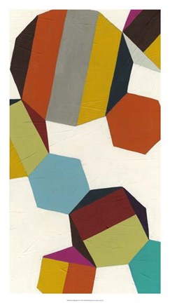 Framed Poly-Rhythimic VI Print