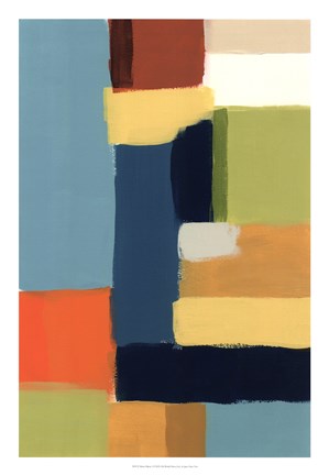 Framed Metro Palette I Print