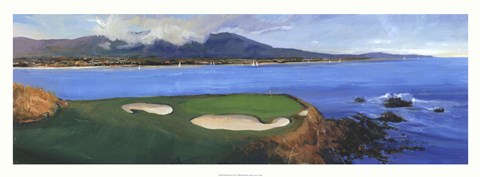 Framed Golf Scene II Print