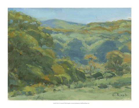 Framed View of Greylock Print