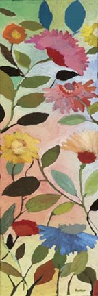 Framed PINK GINGKO (RIGHT) Print