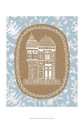 Framed Avery's Dollhouse I Print