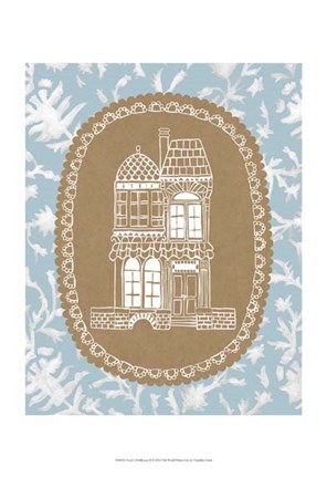 Framed Avery's Dollhouse II Print