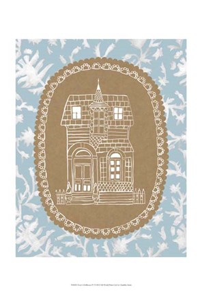 Framed Avery's Dollhouse IV Print