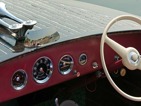 Framed Antique Boating I Print