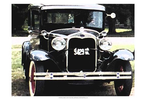 Framed Joy Ride II Print