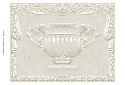 Framed Large Urn Print