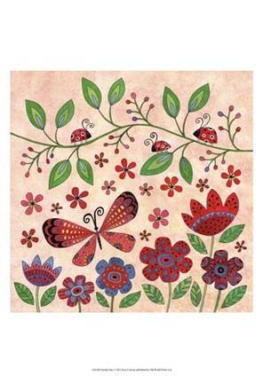 Framed Garden Day Print