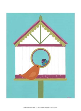 Framed Home Tweet Home II Print