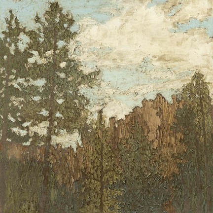 Framed Western View I Print