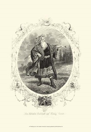 Framed King Lear Print