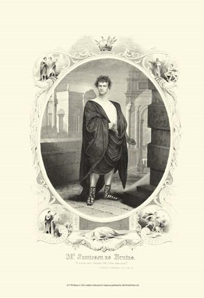 Framed Brutus Print
