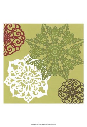 Framed Winter Lace II Print