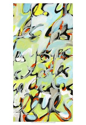 Framed Yes, Yes, Yes II Print