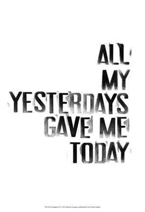 Framed Happiest IV Print