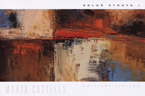 Framed Solar Strata I Print