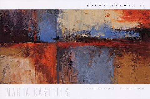 Framed Solar Strata II Print