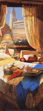 Framed Window to Manhattan Print