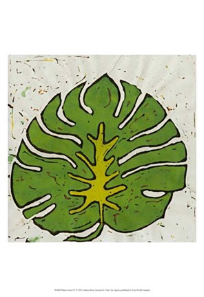 Framed Planta Green IV Print