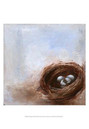 Framed Nested Eggs I Print