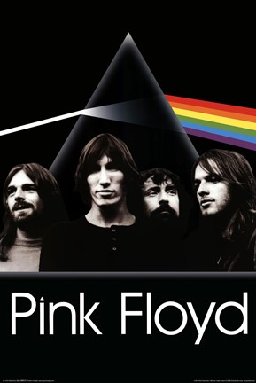 Framed Pink Floyd - Dark Side - Group Print