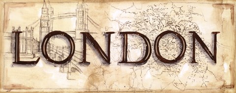 Framed London Print