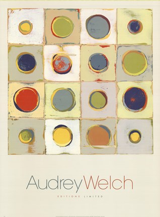 Framed Vanilla with Fresh Blueberries Print