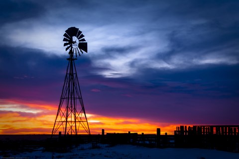 Framed Fade to Light Print