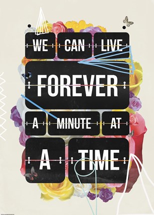 Framed Time of Your Life Print