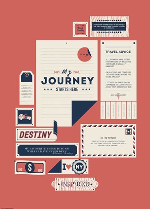 Framed Destination Print