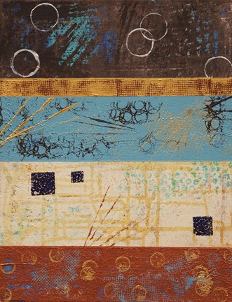 Framed Elements IX Print