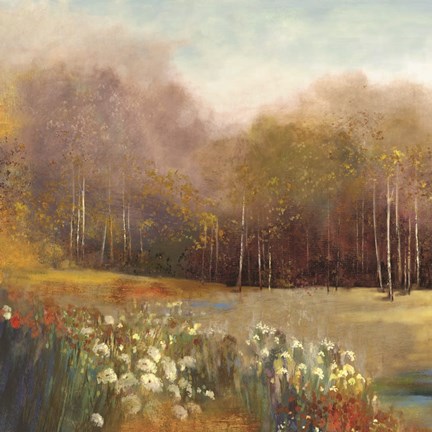 Framed Garden Dreams I Print